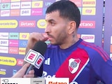Ángel Correa en entrevista post-partido.