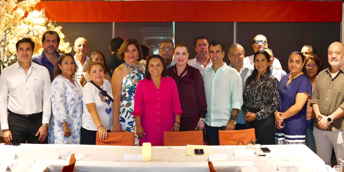 Beatriz Mojica Morga expuso sus propuestas de desarrollo económico en un diálogo con empresarios y sociedad civil en Acapulco.