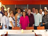 Beatriz Mojica Morga expuso sus propuestas de desarrollo económico en un diálogo con empresarios y sociedad civil en Acapulco.
