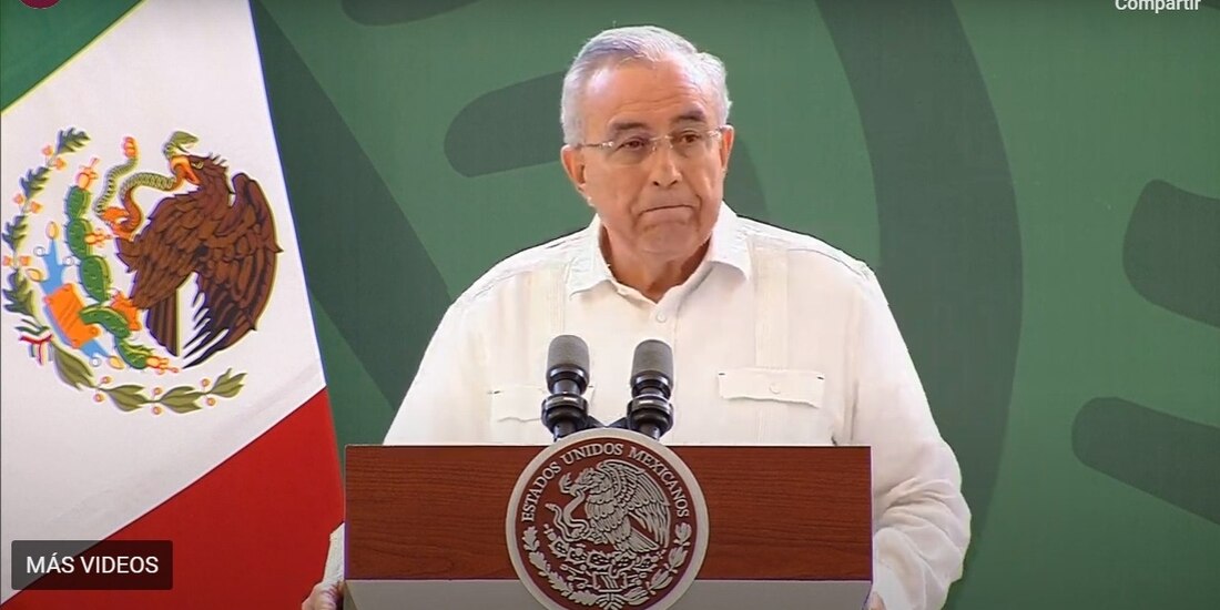 El gobernador de Sinaloa, Rubén Rocha Moya.