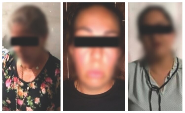 José Antonio Yépez, líder del Cártel de Santa Rosa de Lima, difundió un video en el que amenazó con escalar la violencia luego de su madre, María, su hermana Juana y su prima Rosalba (abajo, de izq. a der.) fueran detenidas por las autoridades el pasado fin de semana en Guanajuato.