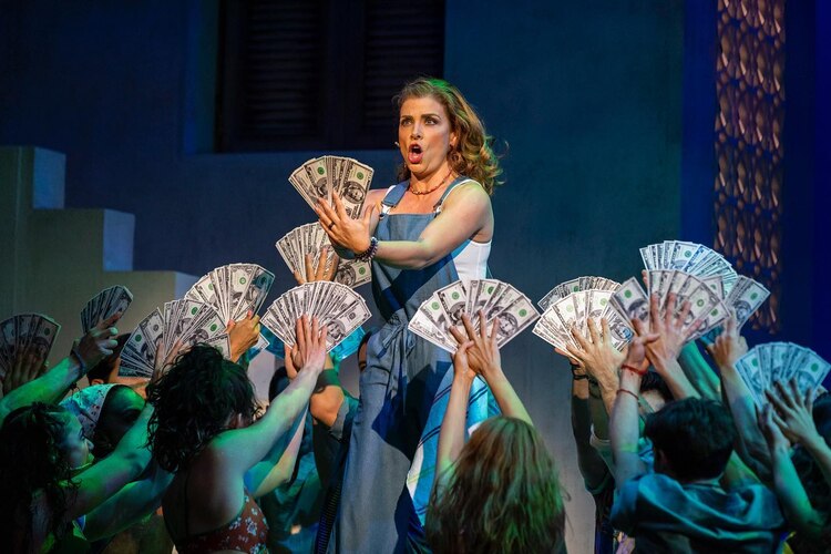 Imágenes de la presentación de Mamma Mia!