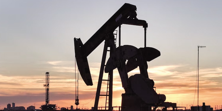 Gato hidráulico y plataforma de perforación en Texas, el 11 de junio de 2025.