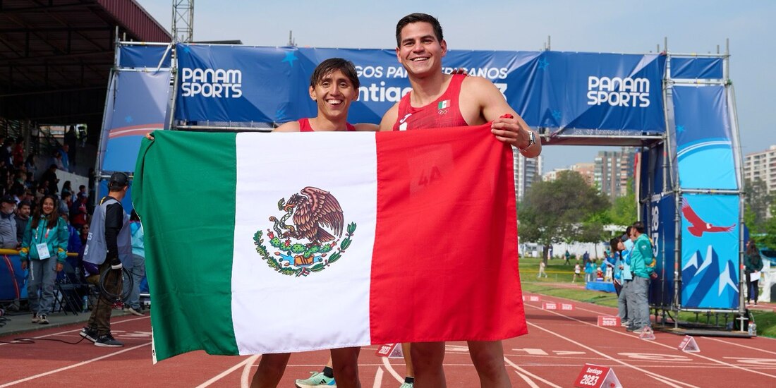 Emiliano Hernández y Duilio Carrillo ganaron oro en los Juegos Panamericanos 2023 en la prueba de relevos varonil en pentatlón moderno.