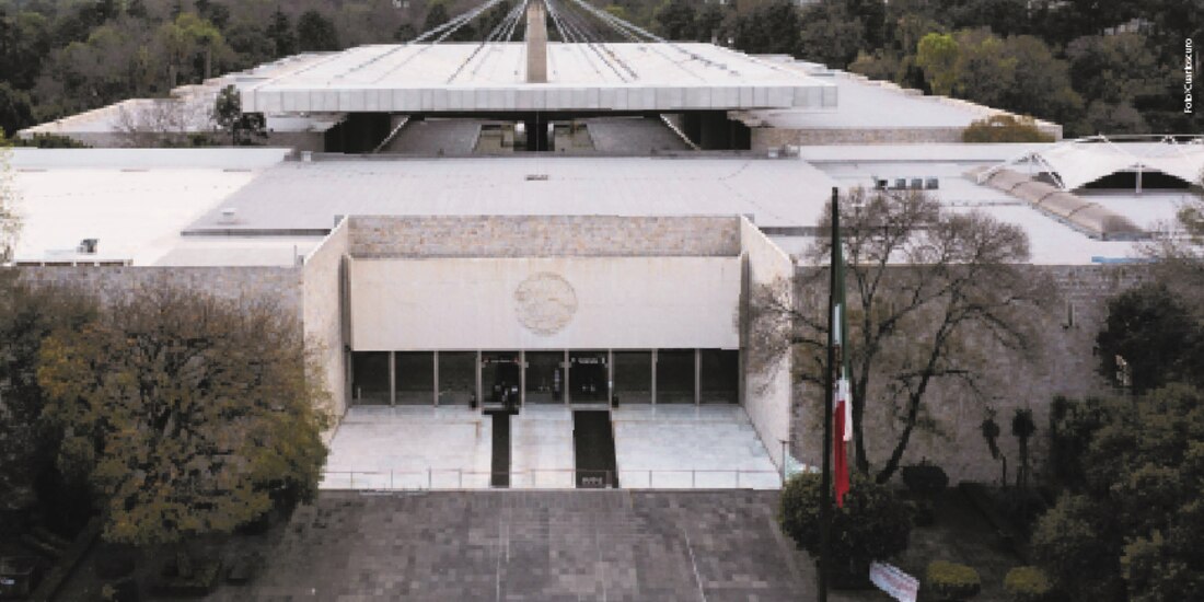 FACHADA del Museo Nacional de Antropología.