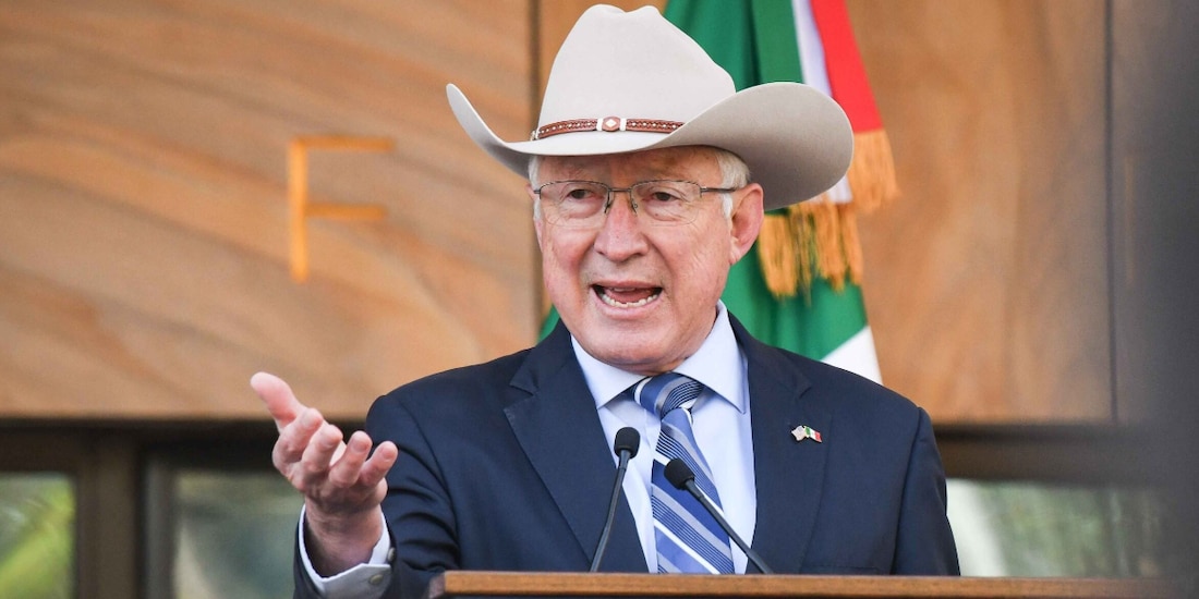 Ken Salazar, exembajador de Estados Unidos en México.