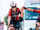 Romina Hinojosa durante una de las etapas del Tour de France.
