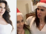Kate del Castillo se enoja en plena celebración de Navidad y queda como "El Grinch"