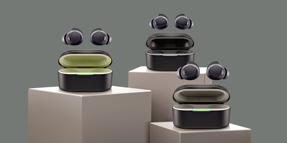 Los audífonos tienen un diseño compacto y ergonómico.