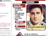 LAS VÍCTIMAS, en las fichas de búsqueda para localizarlas, difundidas ayer.
