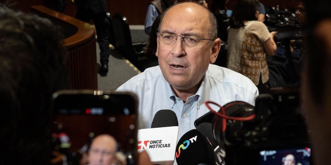 Rubén Moreira Valdez, coordinador del Grupo Parlamentario del PRI en la Cámara de Diputados