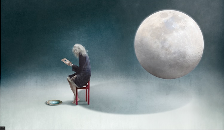 Gabriel Pacheco representa la atmósfera que la autora describe en el diario.