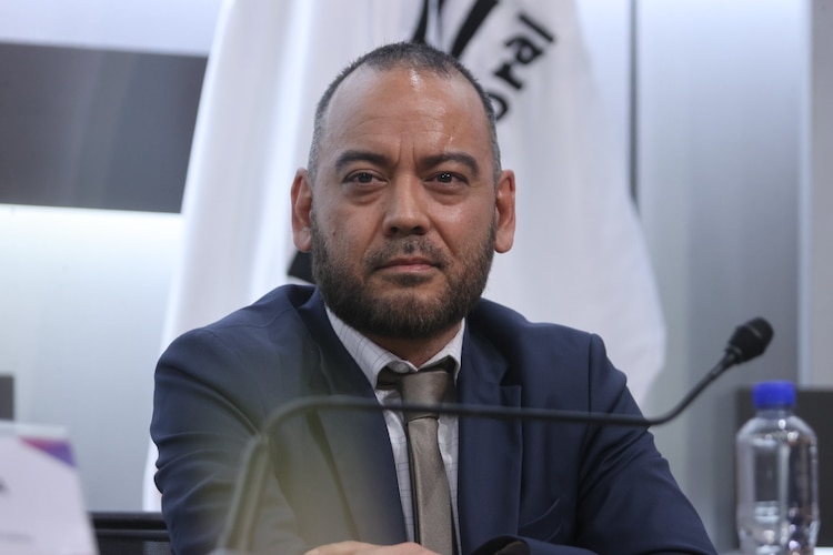 Roberto Carlos Félix López, encargado de despacho de Secretaría Ejecutiva del INE.
