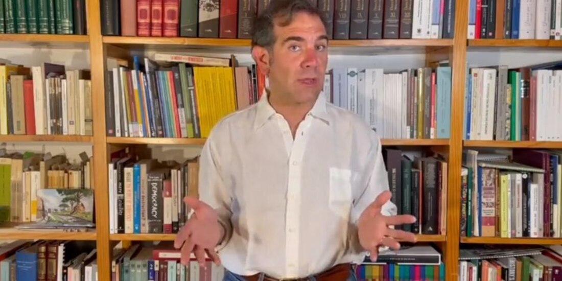 Lorenzo Córdova en su mensaje semanal de este domingo 8 de mayo.