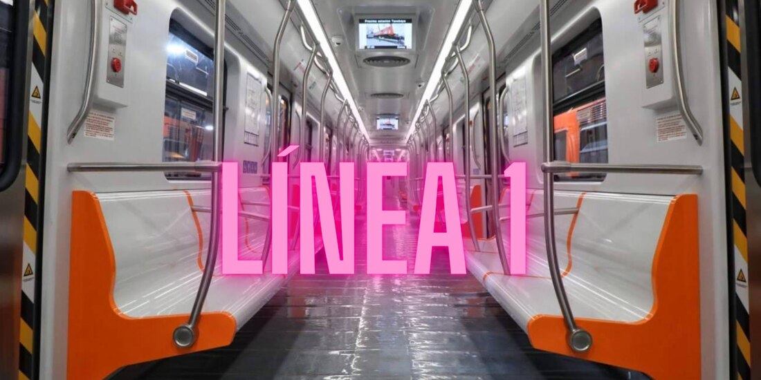 Línea 1 del Metro de la CDMX.