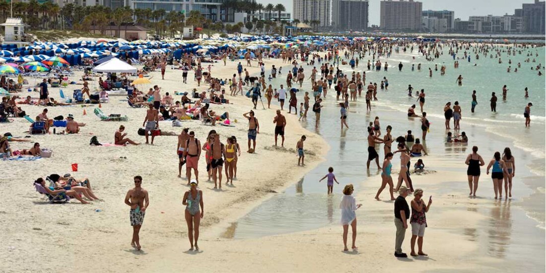 Estados turísticos, más golpeados con el virus