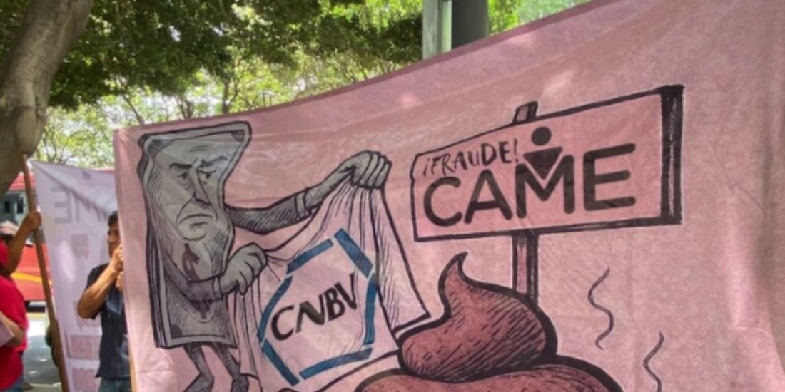 En la víspera, ahorradores afectados hicieron diversas protestas.