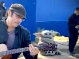 Robert Rodriguez y Baby Yoda