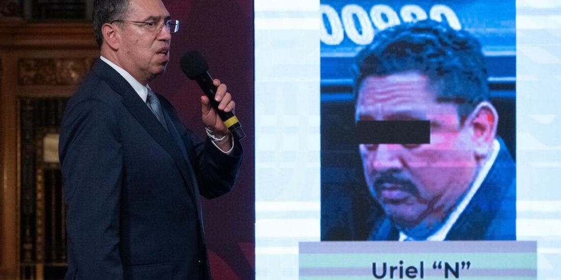 El subsecretario Luis Rodríguez habló ayer, en conferencia, de la detención.