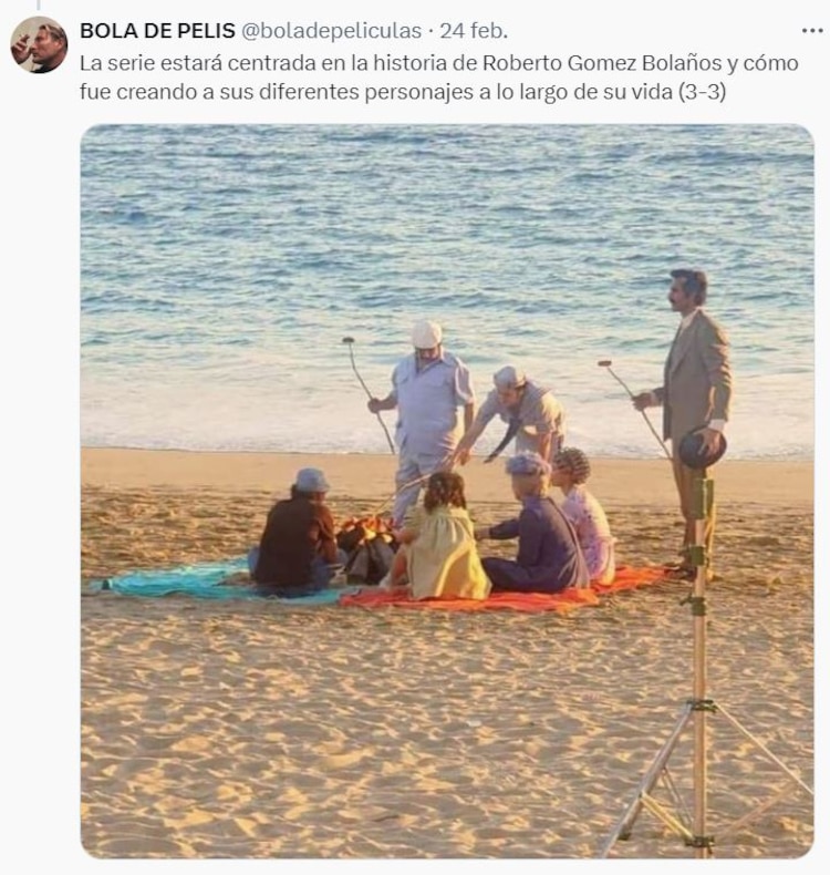 Serie de Chespirito recrea la creación del programa del Chavo del 8