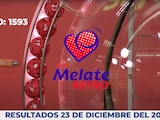 Resultados del Melate Retro en su sorteo 1593, celebrado este 23 de diciembre del 2025.