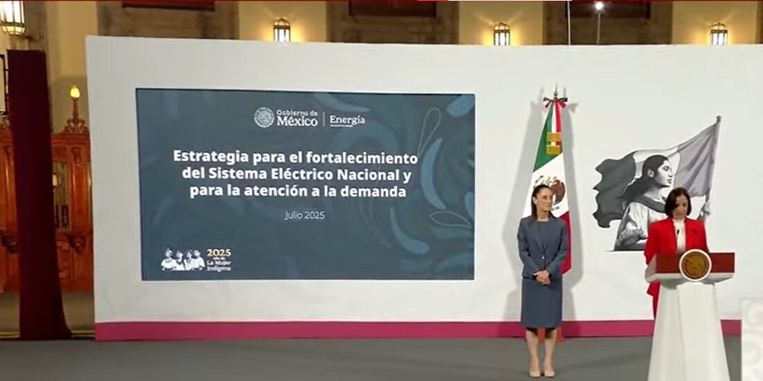 La titular de Energía participó en la Mañanera del Pueblo.