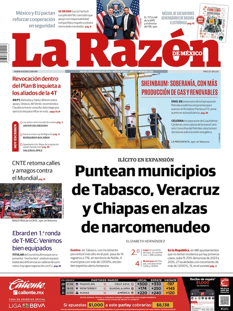 La Razón 19 Marzo 2026
