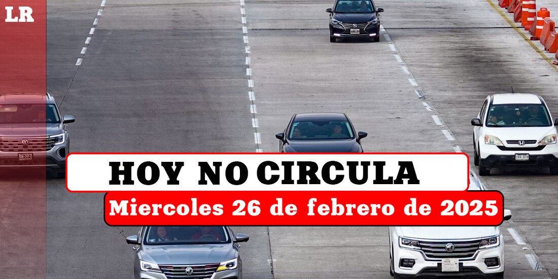 Te contamos cómo aplica el Hoy No Circula este miércoles 26 de febrero en la Ciudad de México y el Estado de México.