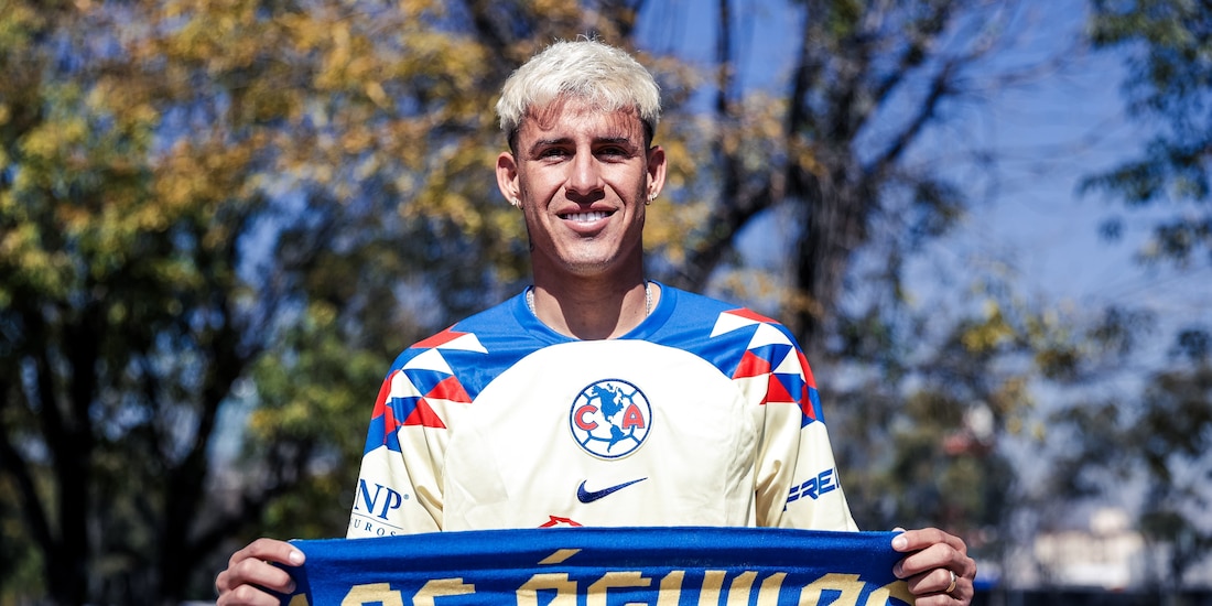 Cristian 'Chicote' Calderón es la primera incorporación del América para el Clausura 2024.