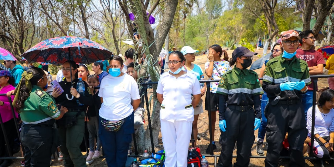 Elementos de la Policía Auxiliar desplegarán vigilancia especial en los 13 puntos de mayor afluencia en la demarcación.