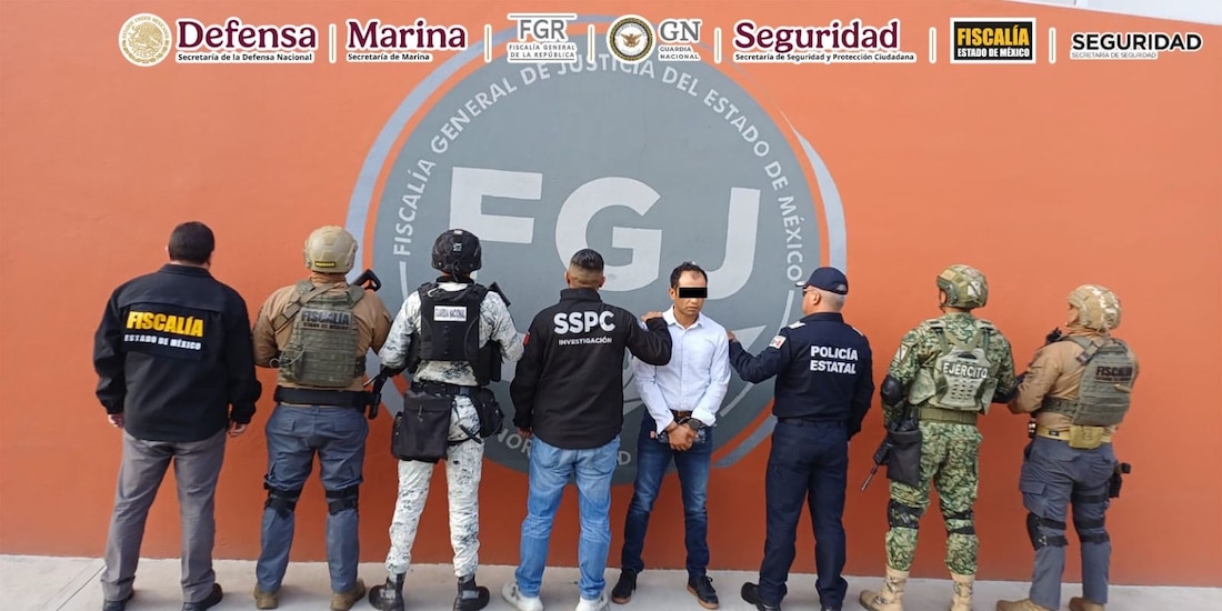 José Armando "N", objetivo prioritario en Edomex, fue detenido en Tlaxcala.