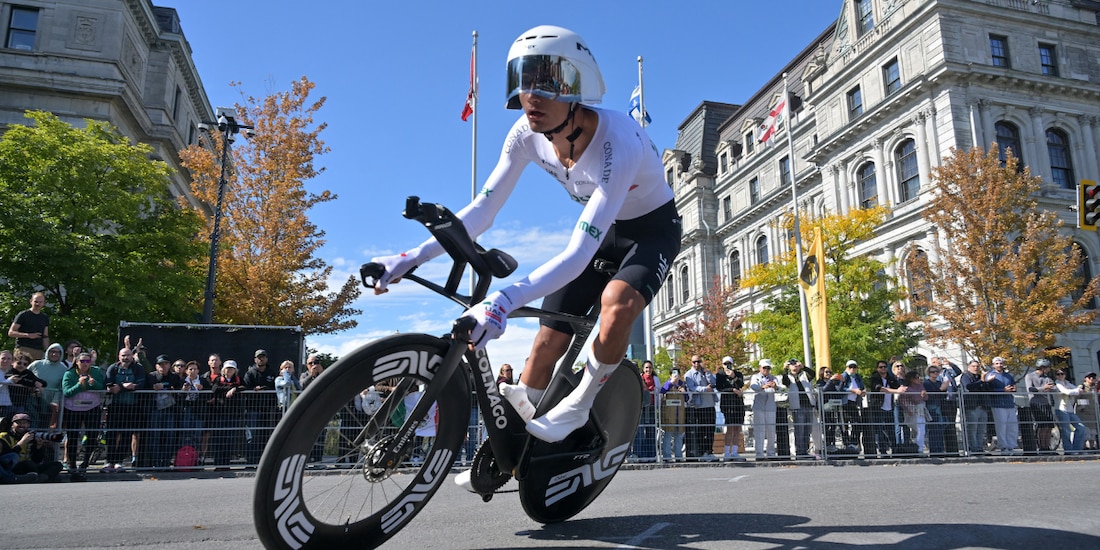 Isaac del Toro concluyó su participación en el Mundial de Ciclismo 2026.