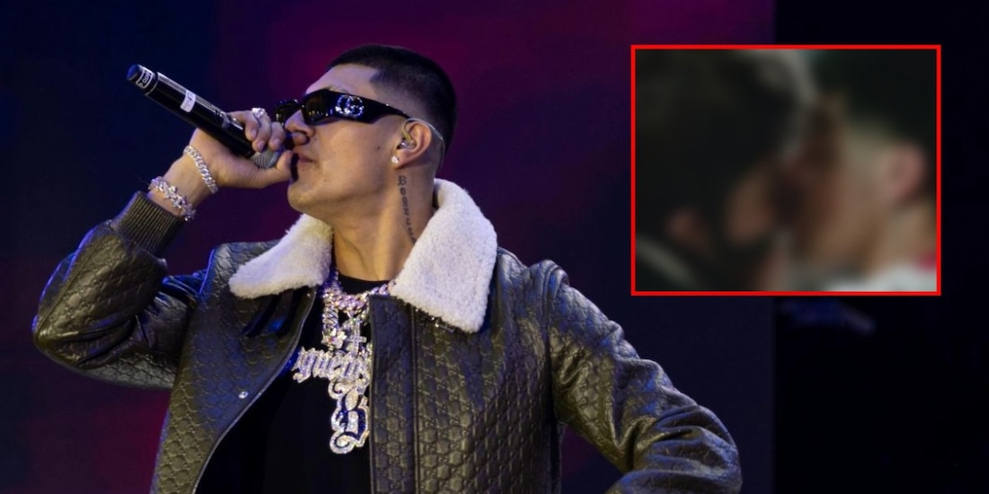 El Bogueto se besa con un hombre en video musical