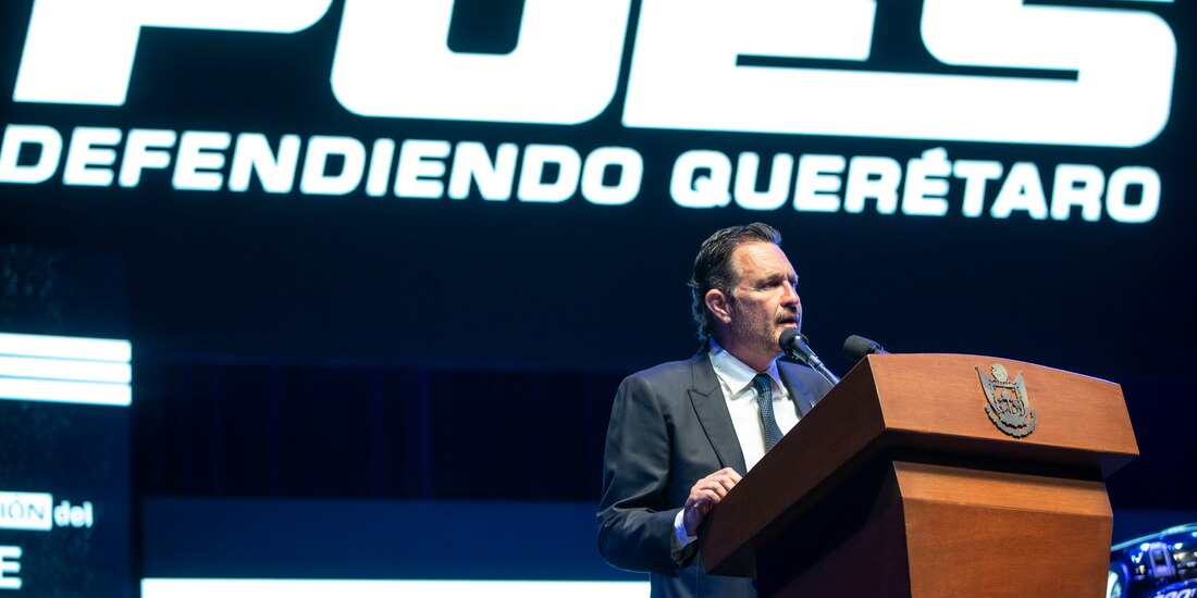 El gobernador de Querétaro, Mauricio Kuri.