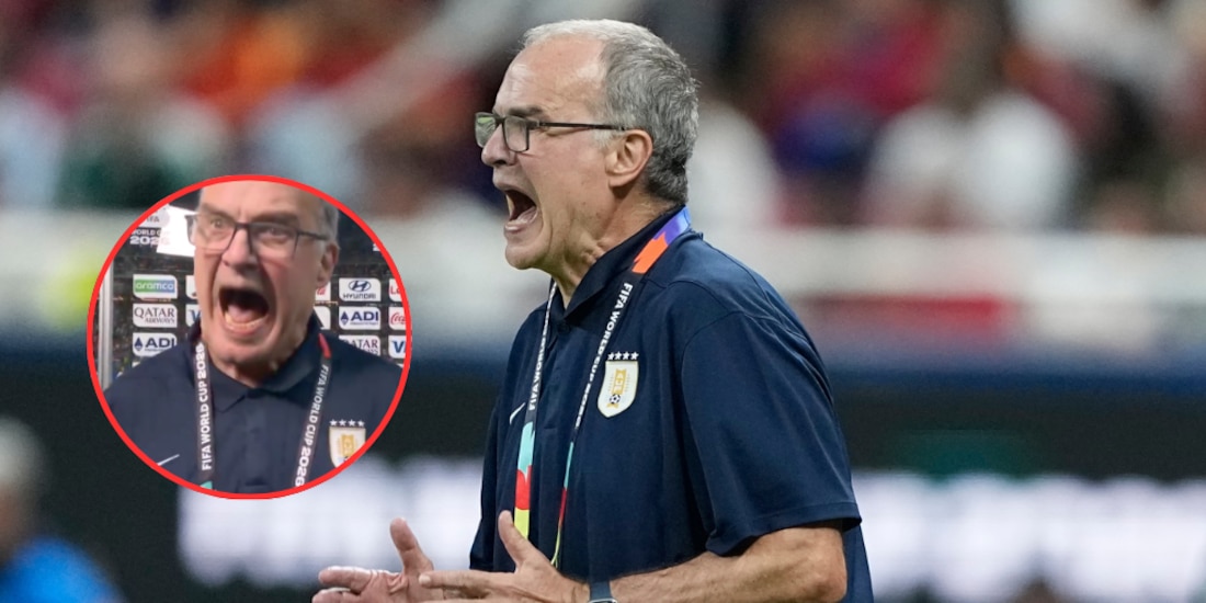 Marcelo Bielsa quedó eliminado del Mundial 2026 con Uruguay.