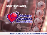 Resultados del sorteo 4260 del Melate, Revancha y Revanchita de este 2 de septiembre del 2026.