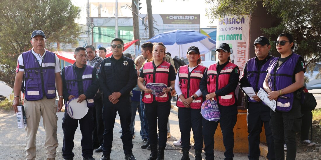 La alcaldesa Azucena Cisneros impulsa la seguridad con perspectiva de género y logra reducir la incidencia delictiva.