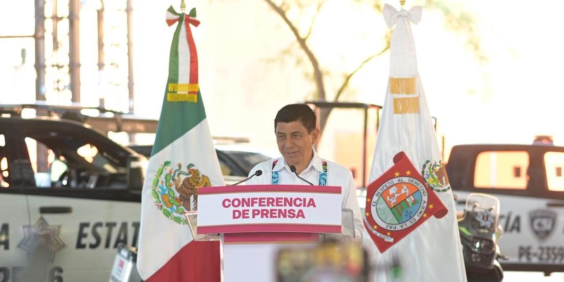 Salomón Jara, gobernador constitucional de Oaxaca.