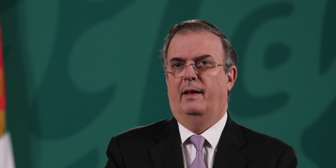 Marcelo Ebrard, secretario de Relaciones Exteriores.