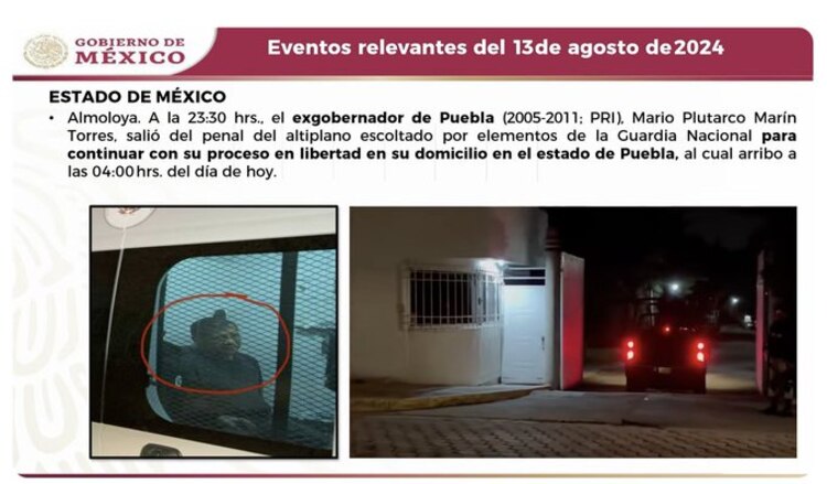 Información oficial.