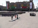Evento en el Zócalo.