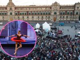 La prestigiosa bailarina Elisa Carrillo dará una clase masiva de ballet en el Zócalo.