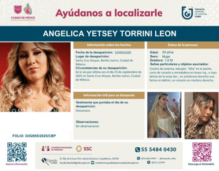 Reportan desaparición de Angie Miller, pareja del cantante colombiano B-King