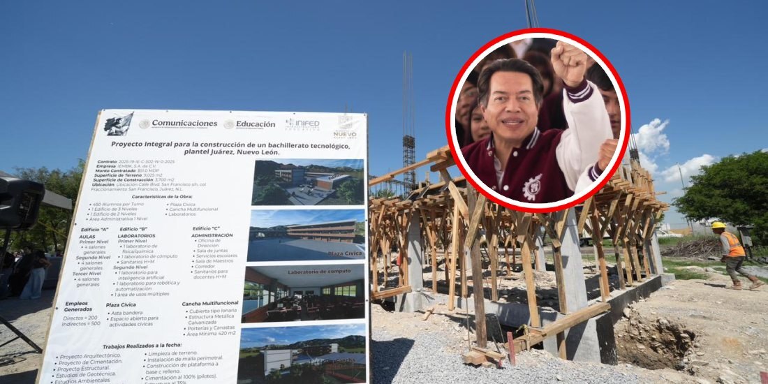 Con 20 nuevos bachilleratos y 37 mil 500 lugares más, se garantiza el derecho a estudiar de los jóvenes: Mario Delgado.