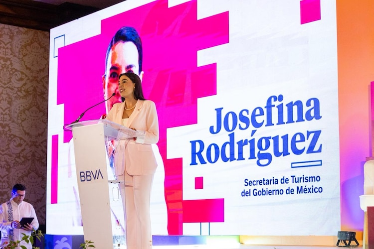 Josefina Rodríguez Zamora, secretaria de Turismo (Sectur)