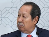 Leonel Godoy compareció este 16 de mayo ante la Fiscalía de Michoacán.