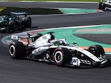 El Cadillac de Checo Pérez en el Autódromo Nacional de Monza.