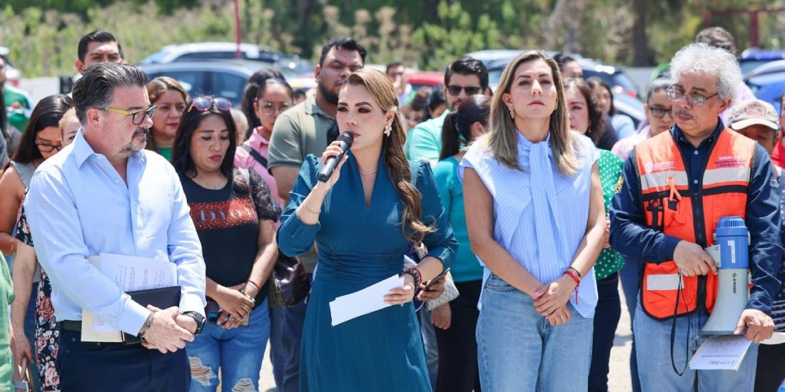 Evelyn Salgado encabeza en Guerrero Simulacro Nacional 2026.