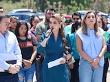 Evelyn Salgado encabeza en Guerrero Simulacro Nacional 2026.