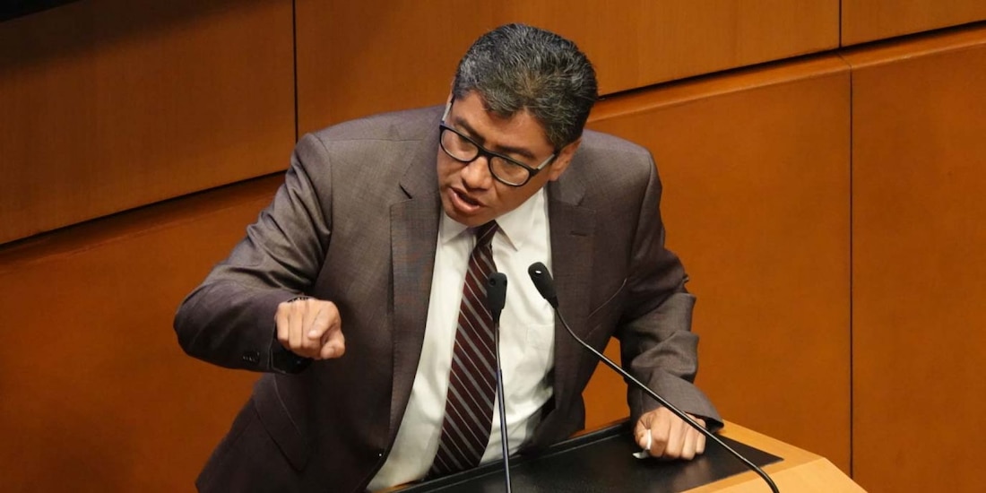 El senador Saúl Monreal